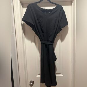 Lane Bryant Black Midi Dress